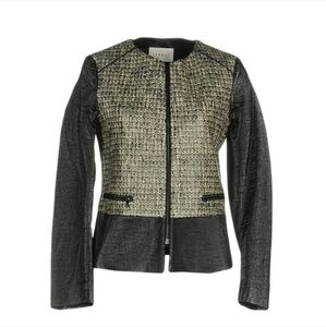 Sandro Paris Vedette Jacket Women's Size M/ 40 FR Zipper Front